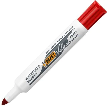 Marqueur Velleda 1711 - Rouge : BIC Visuel