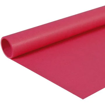 Papier Cadeau uni - Rose Opéra - 0.70 x 3 m : CLAIREFONTAINE Visuel