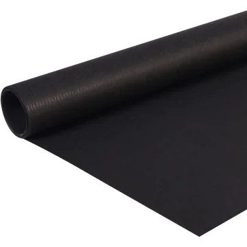 Papier Cadeau uni - Noir - 0,70 x 3 m : CLAIREFONTAINE Image