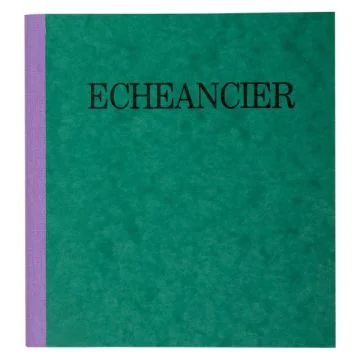 EXACOMPTA 960E : Echéancier - 210 x 190 mm couverture
