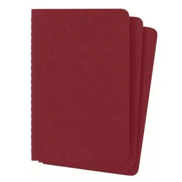 Carnet de Notes Uni 21 x 13 cm - Rouge MOLESKINE Lot de 3