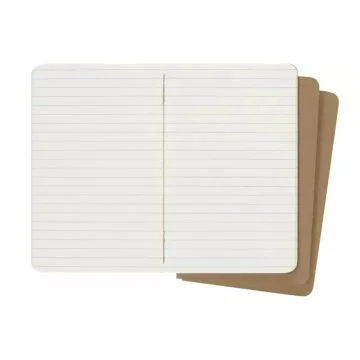 Carnet de Notes Ligné 21 x 13 cm - Marron MOLESKINE Lot de 3