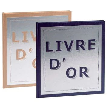 EXACOMPTA : Livre d'or - Balacron noir - 260 x 220 mm 4981E