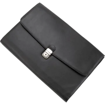 Porte-documents en simili-cuir - UDINE noir : ALASSIO Visuel