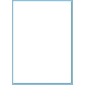 ELVE B125 : Lot de fiches bristol - 125 x 200 mm - Blanc uni  Photo