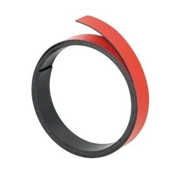 Bande magnétique - 5 mm x 1 m - Jaune : FRANKEN Visuel