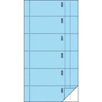 BON NUMEROTE Carnet autocopiant de Bons Bleus (SIGEL BO095)