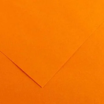 Feuilles de couleur 500 x 650 mm - Clémentine - CANSON Vivaldi