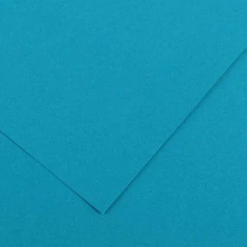 Feuilles de couleur 500 x 650 mm - Bleu Primaire CANSON Vivaldi