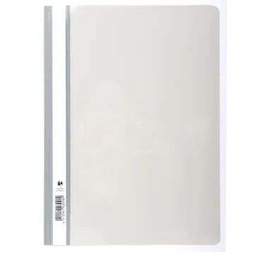 EXACOMPTA 439702B Chemises de présentation à lamelles en PVC - Blanc