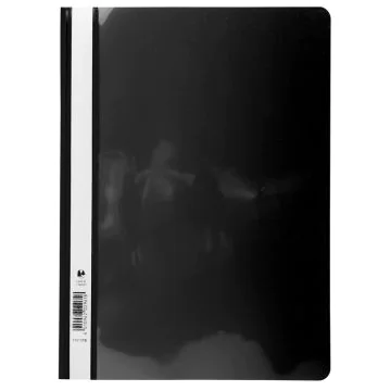 EXACOMPTA 439701B  chemise de présentation à lamelles en PVC - Noir 