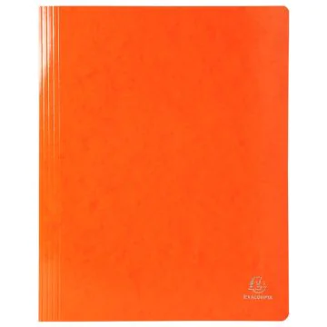 EXACOMPTA 380809B : Chemises à lamelles -Orange Iderama Couverture