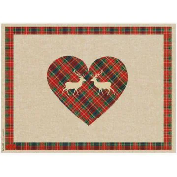 Sets de Table - Montagne Lin COGIR Restaurant