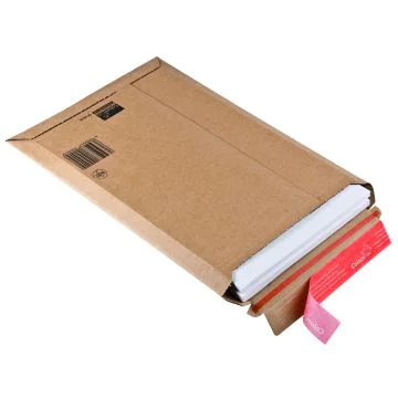 Pochette d'expédition en carton - Marron - A4+ 250 x 351 mm : COLOMPAC Visuel