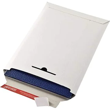 Pochette d'expédition en carton - Blanc - B5+ 215 x 270 mm : COLOMPAC Modèle
