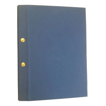 ELVE D91 Reliure d'archives de Notaire - Bleu Classeur à vis