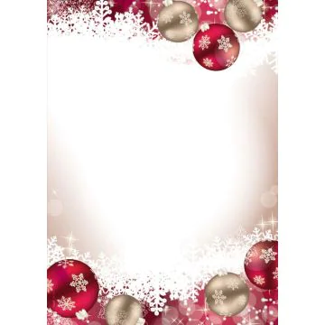 Papier à motif de Noël - Gelée - Lot de 100 feuilles : SIGEL image