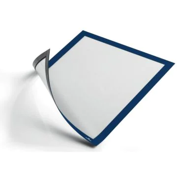 Cadre d'affichage magnétique - A4 - Bleu foncé : DURABLE Lot de 5 Modèle