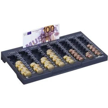 Monnayeur EUROBOARD L avec 8 colonnes à pièces : DURABLE Visuel