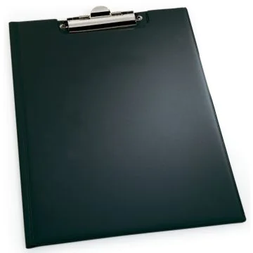 Porte Bloc avec rabat et pince - 237 x 330 mm - Noir : DURABLE Visuel