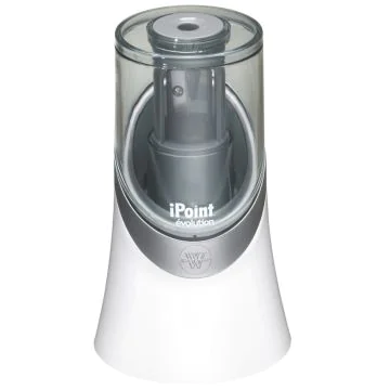 Taille-crayons électrique - 1 trou - Blanc WESTCOTT iPoint Evolution