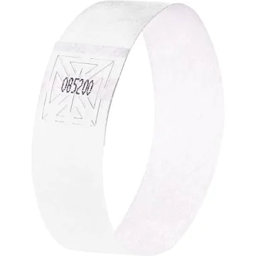 SIGEL EB216 : Bracelets d'identification Super Soft - Blanc