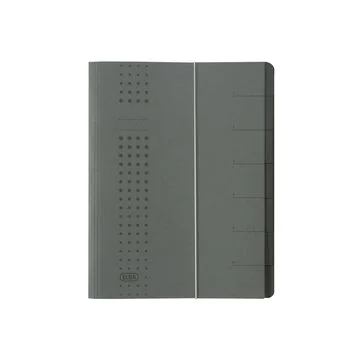 ELBA 400001999 : Trieur à élastique 7 compartiments - Anthracite