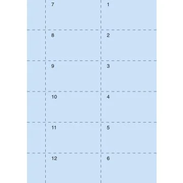 Carnet de Coupon numéroté ELVE 111545