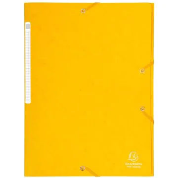 EXACOMPTA : Chemises à élastiques - Jaune 17106H