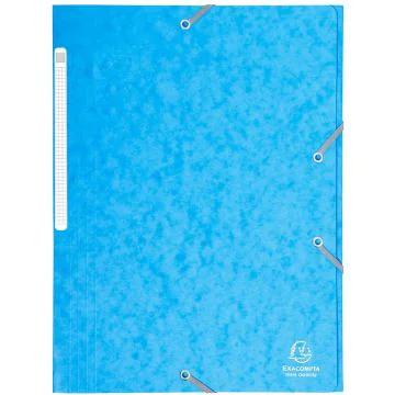 EXACOMPTA : Chemises à élastiques - Turquoise 17112H