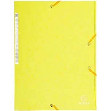 EXACOMPTA : Chemises à élastiques - Jaune 17113H