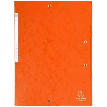 EXACOMPTA : Chemises à élastiques - Orange 17117H