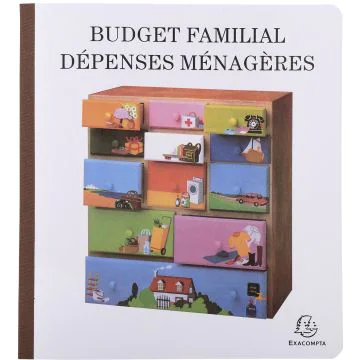 Budget dépenses ménagères Registre EXACOMPTA 78E photo
