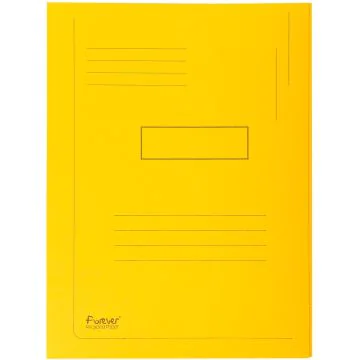 445009E EXACOMPTA  Forever chemises imprimées jaune