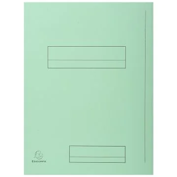 Lot de 50 Chemises rigides imprimées - Vert EXACOMPTA Super 210 Visuel