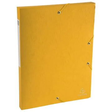 Boîte de classement Scotten - Dos 25 mm - Jaune EXACOMPTA Modèle