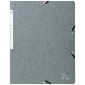 Chemise à élastiques sans rabat - Gris EXACOMPTA Photo