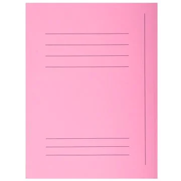 EXACOMPTA  Chemises imprimées à 3 rabats - Rose  (Classement)