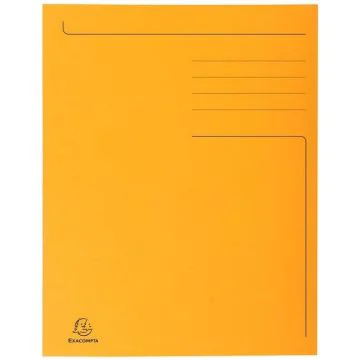 Chemise imprimée à 3 rabats - 245 x 350 mm - Orange : EXACOMPTA Forever Visuel