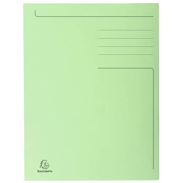 Chemise imprimée à 3 rabats - 245 x 350 mm - Vert pré EXACOMPTA Forever Image