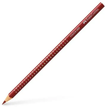Crayon de couleur - Rouge Indien : FABER CASTELL Visuel
