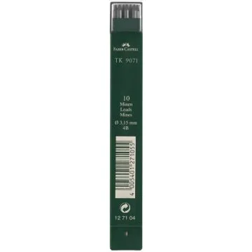 Lot de 10 mines de rechange TK 9071 - 4B : FABER CASTELL Image