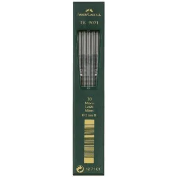 Lot de 10 mines de rechange TK 9071 - B : FABER CASTELL Image
