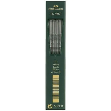 Lot de 10 mines de rechange TK 9071 - H : FABER CASTELL Visuel