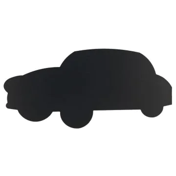 Tableau noir décoratif - Ardoise 240 x 490 mm Voiture : SECURIT Silhouette Visuel
