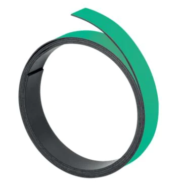 Bande magnétique - 5 mm x 1 m - Jaune : FRANKEN Visuel