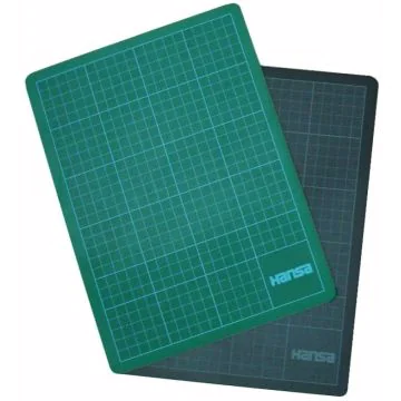 Tapis de Découpe - Vert/Noir - 450 x 300 mm : HANSA Cut-Mat Image