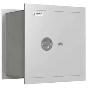 Photo HARTMANN Mural 50 Coffre-fort à emmurer - Serrure à clé A2P - 51 Litres