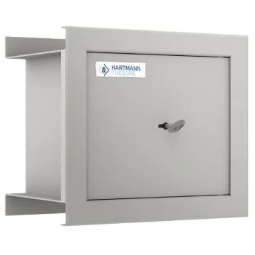 Coffre Fort Encastrable Serrure à clé A2P - 6 L HARTMANN WB2