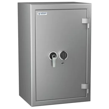 HARTMANN Zephir Duo 3123  :  Coffre-fort ignifuge ouvert - Serrure électronique - Classe 3